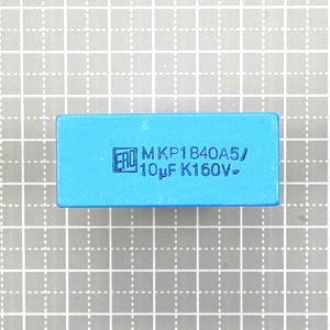 ERO　MKP1840　160VDC　10μF　10%　長リード（ラグ板対応）　（中止品）